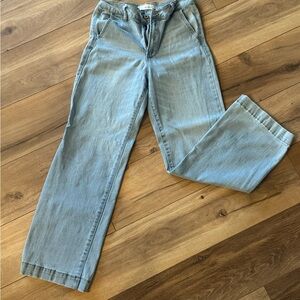 KanCan Pale Blue Straight Leg Jeans